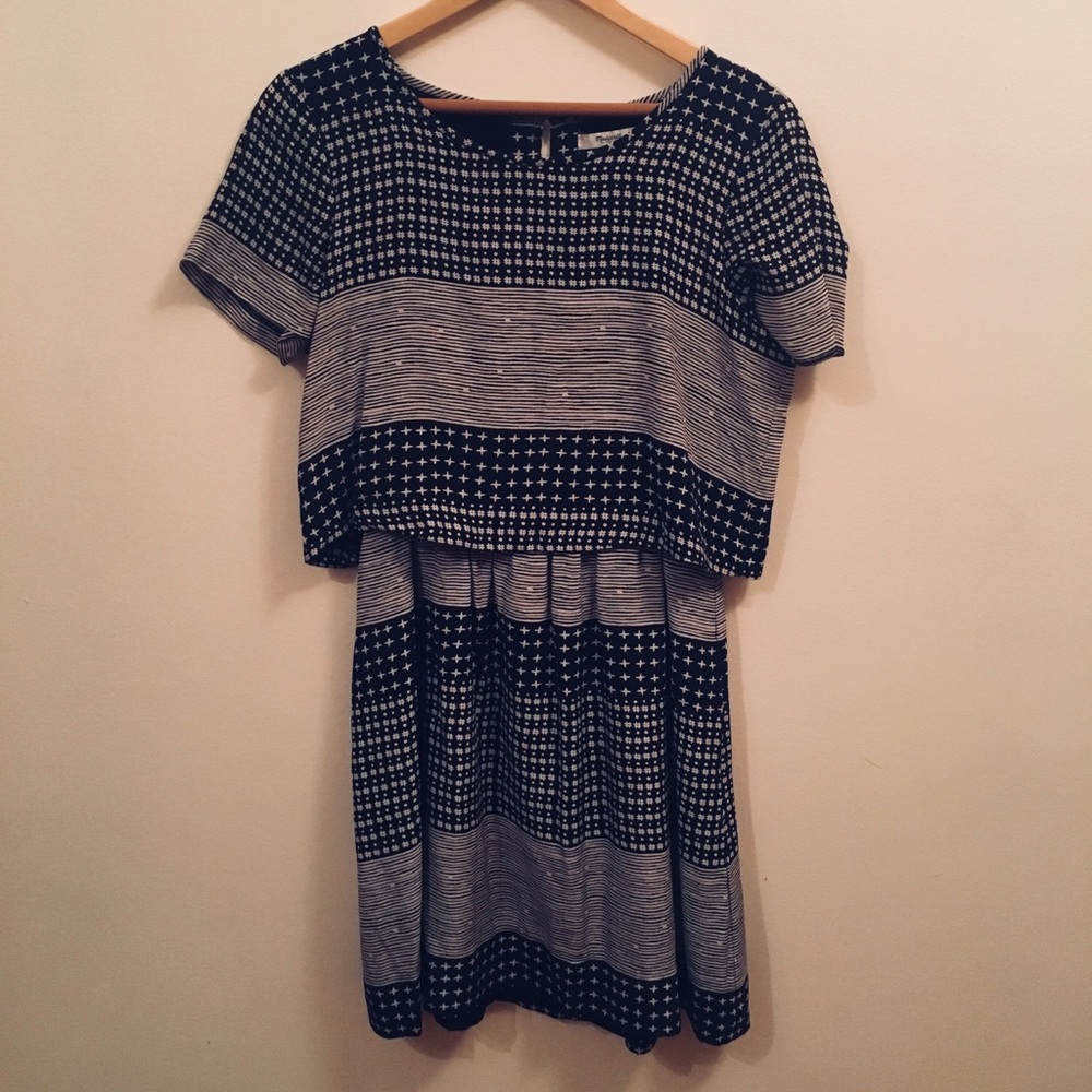 Madewell Two-Piece Dress with Open Back
